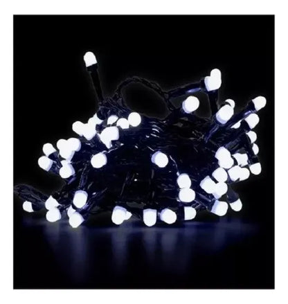 Serie De 300 Focos Led Tipo Micrófono Mágica Luz Blanca