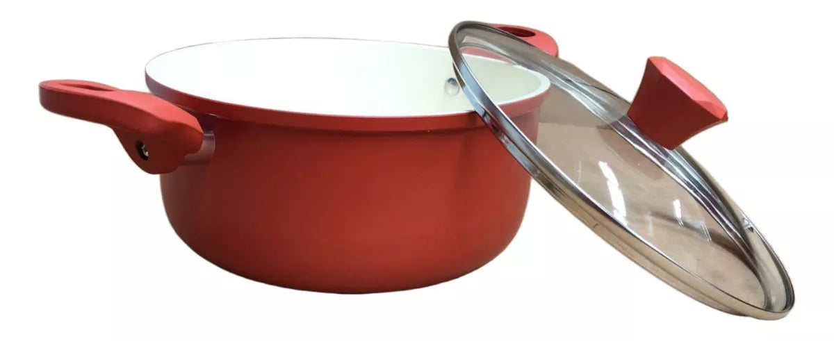Juego Batería Cocina 9 Pzas Aluminio Antiadherente Sarten