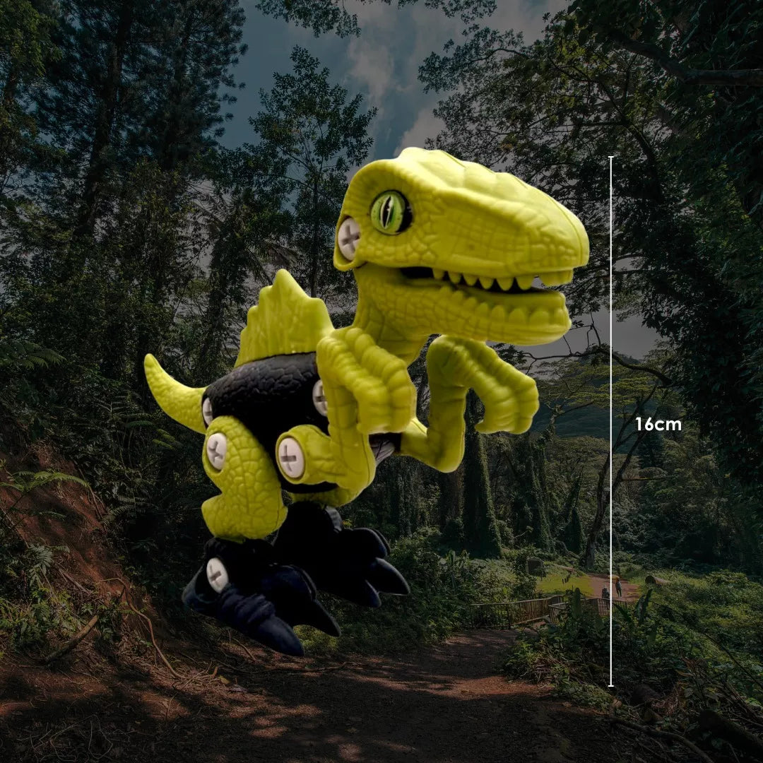 Dinosaurio Articulado Juguete Velociraptor Cute Niños