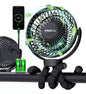 Ventilador Portatil Recargable Flexible Frizcol