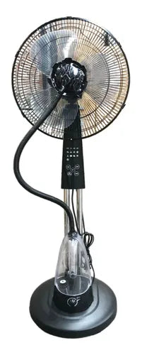 Ventilador Pedestal Brisa Abanico Humificador 3aspas Premium
