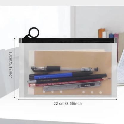Sobre De Plástico, Transparente Poly Zip Sobre