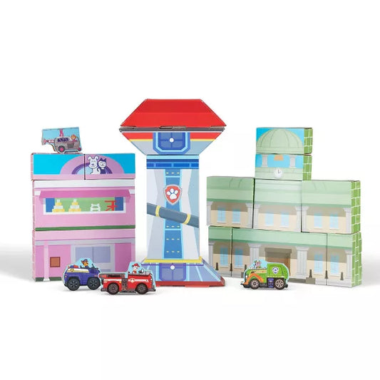 Melissa & Doug Paw Patrol - Bloques De Cartón Jumbo 41 PZ