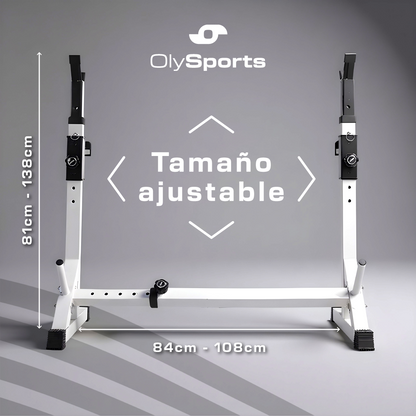 Banco De Pesas Ajustable Banco De Fitness Blanco